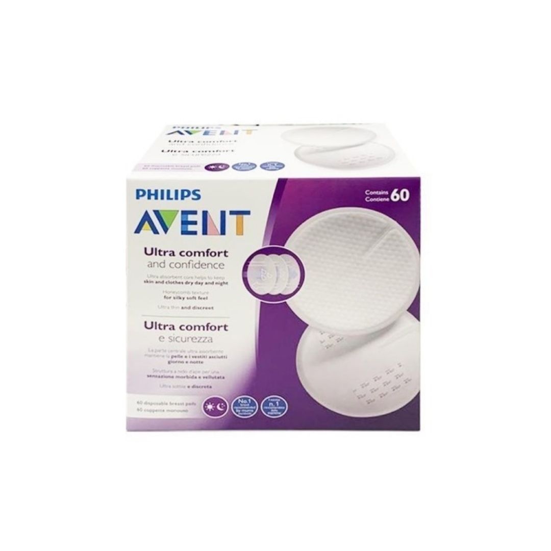 Avent Coppette Assorbilatte Ultra Comfort 60 Pezzi