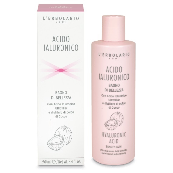 L'erbolario Acido Ialuronico Bagno Di Bellezza Bagnoschiuma Pelle Secca 250 ml