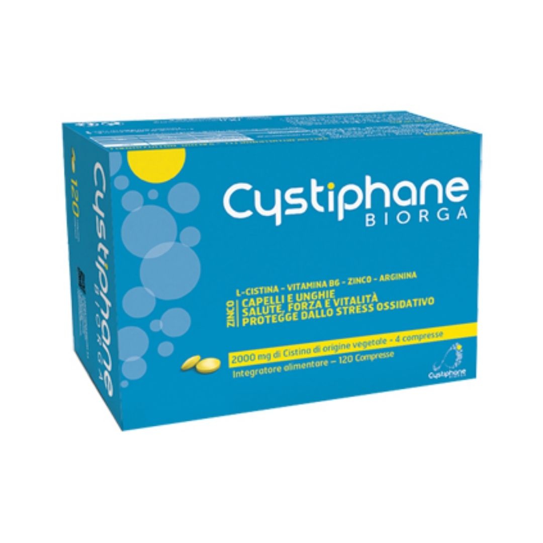 Cystiphane Integratore Alimentare Capelli e Unghie 120 Compresse