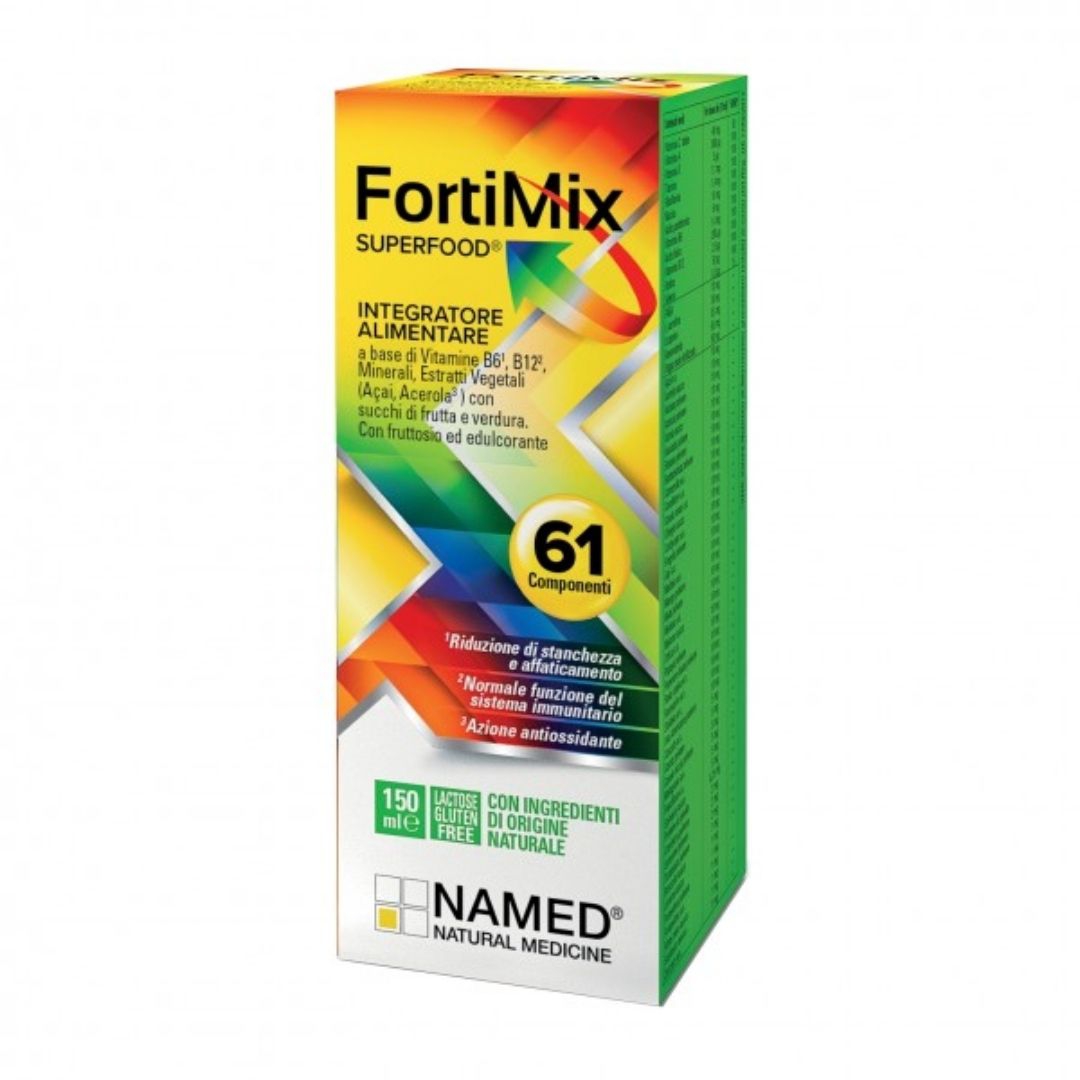 Named Fortimix Superfood Integratore di Vitamine e Sali Minerali 150 ml