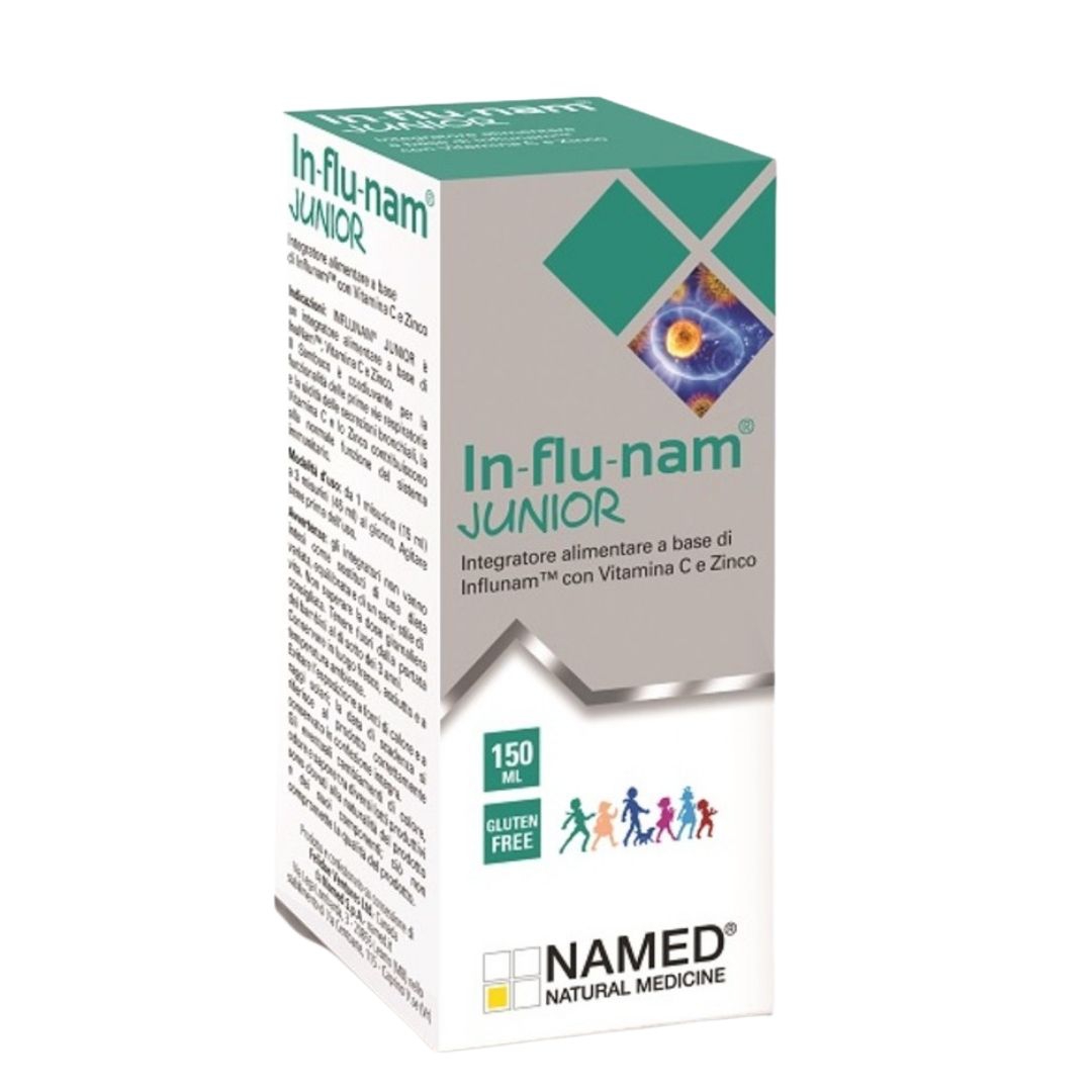 Named Influnam Junior Integratore da Raffreddamento 150 ml