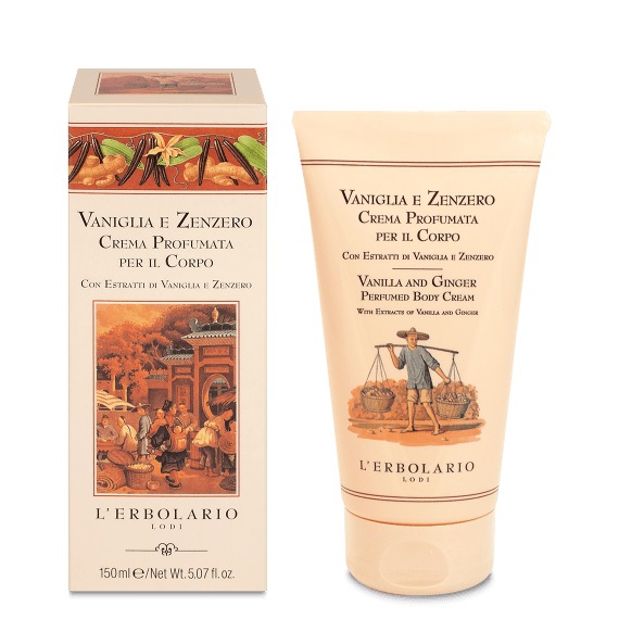 L erbolario Vaniglia e Zenzero Crema Profumata per il Corpo 150 ml