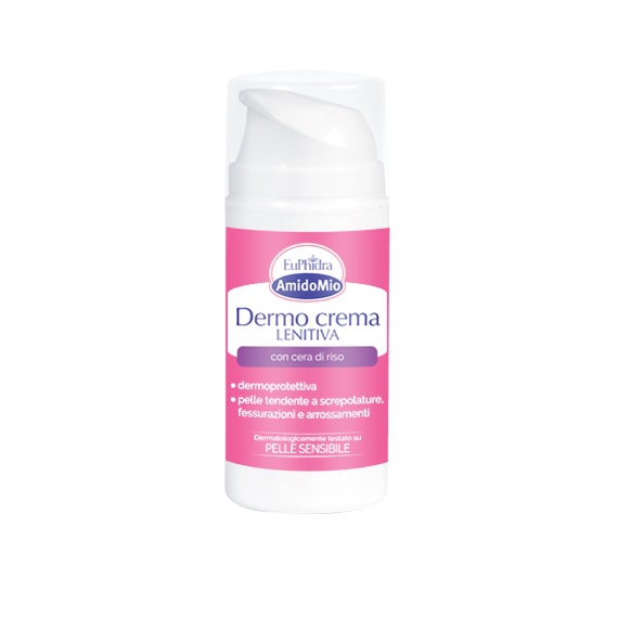 Euphidra Amidomio Dermo Crema Lenitiva Dermoprotettiva Pelle Secca 100 ml