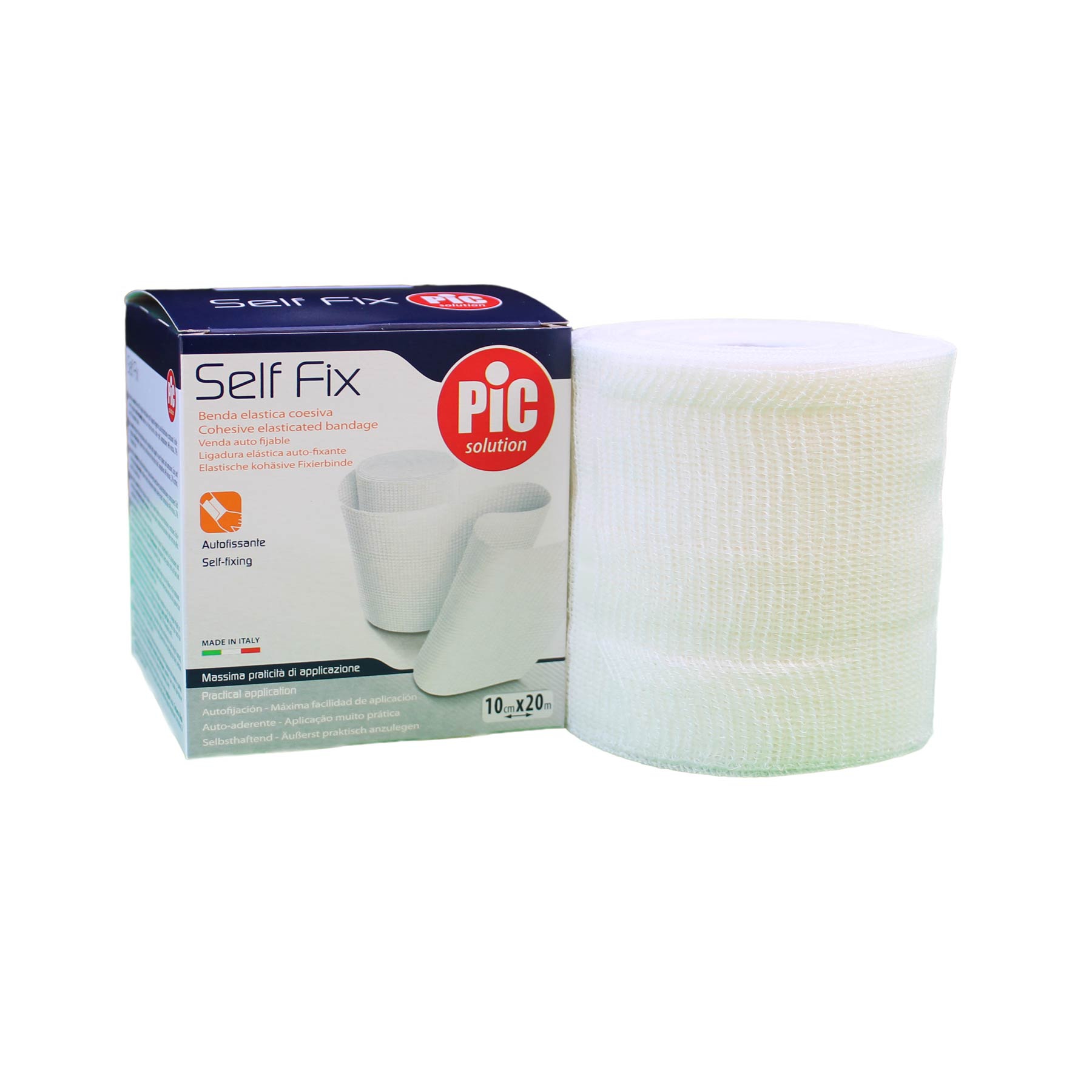 Pikdare Benda Elastica Autoadesiva Pic Self Fix 10x20m Fustella