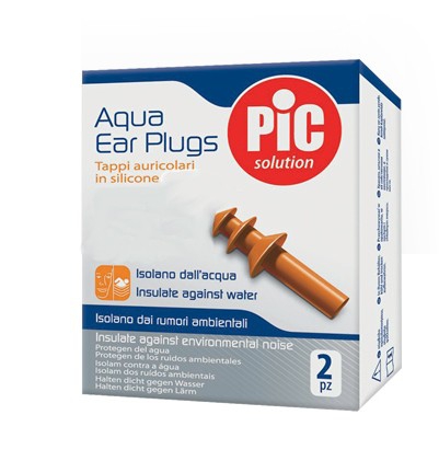 Pikdare Tappo Auricolare In Silicone Pic Sport Per Adulti 2 Pezzi