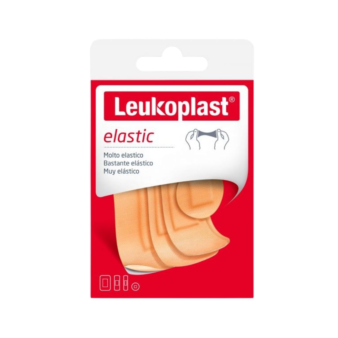 Leukoplast Elastic Cerotto Elastico 40 Pezzi Assortiti