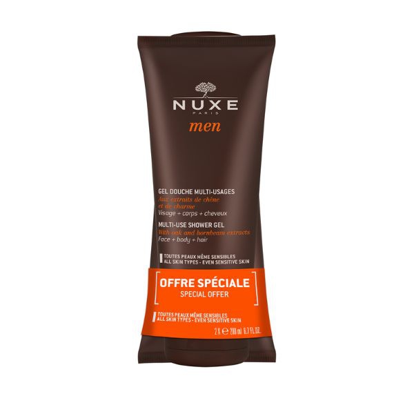 Nuxe Men Duo Gel Douche Gel Doccia Multiuso 2 x 200 ml