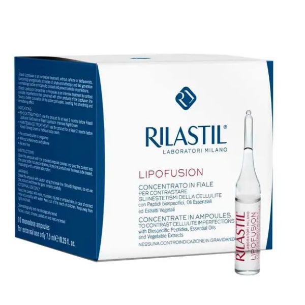 Rilastil Lipofusion Concentrato Anticellulite in Fiale 10 da 7,5 ml