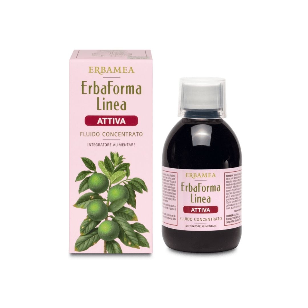 Erbamea Erbaforma Linea Attiva Fluido Concentrato Equilibrio del Peso 250ml