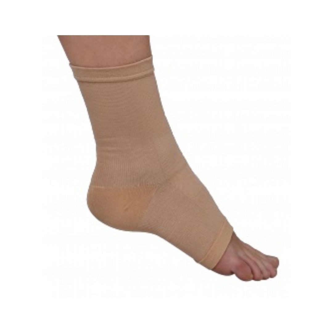Gibaud Cavigliera Calzino per Distorsioni Cotone Camel Taglia 4