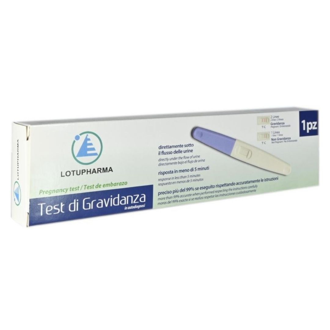 Lotupharma Test Di Gravidanza a Risposta Rapida in 5 Minuti