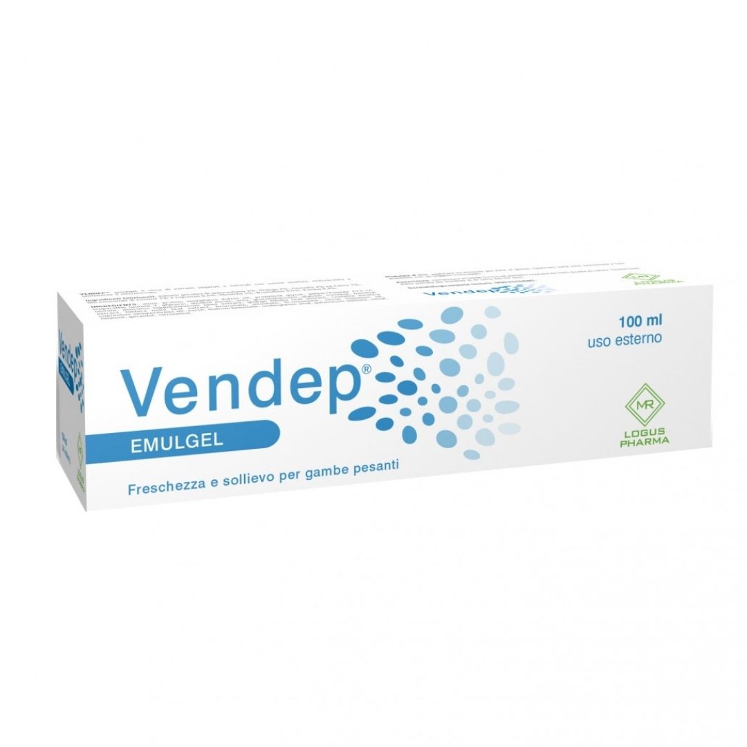 Vendep Emulgel Azione Rinfrescante Stimolante il Microcircolo delle Gambe 100 ml