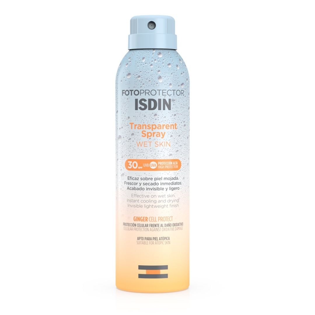 ISDIN Fotoprotector Trasparent Wet Protezione Pelle Bagnata Spf30 250 ml