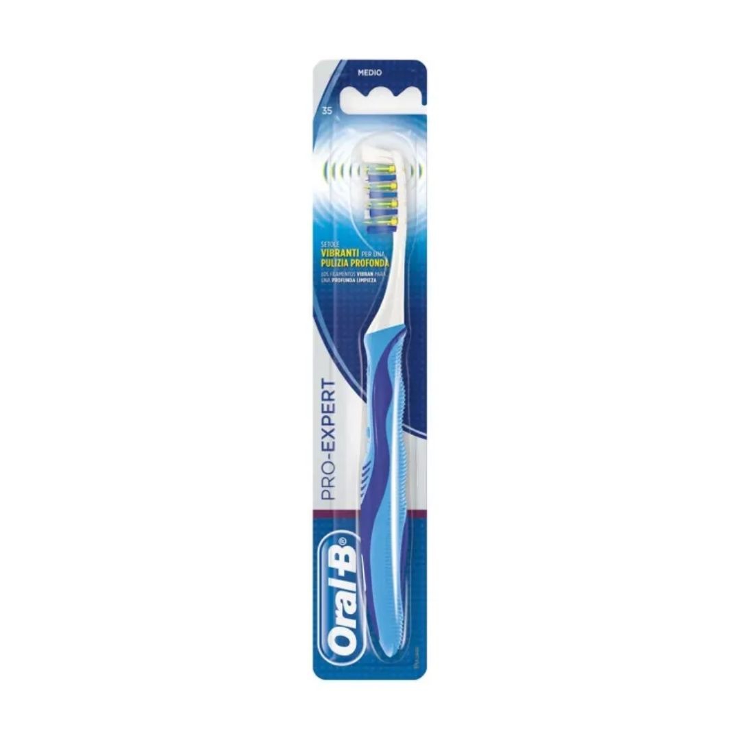 Oral B Pro Expert Pulsar Spazzolino Manuale Setole Medie 35m