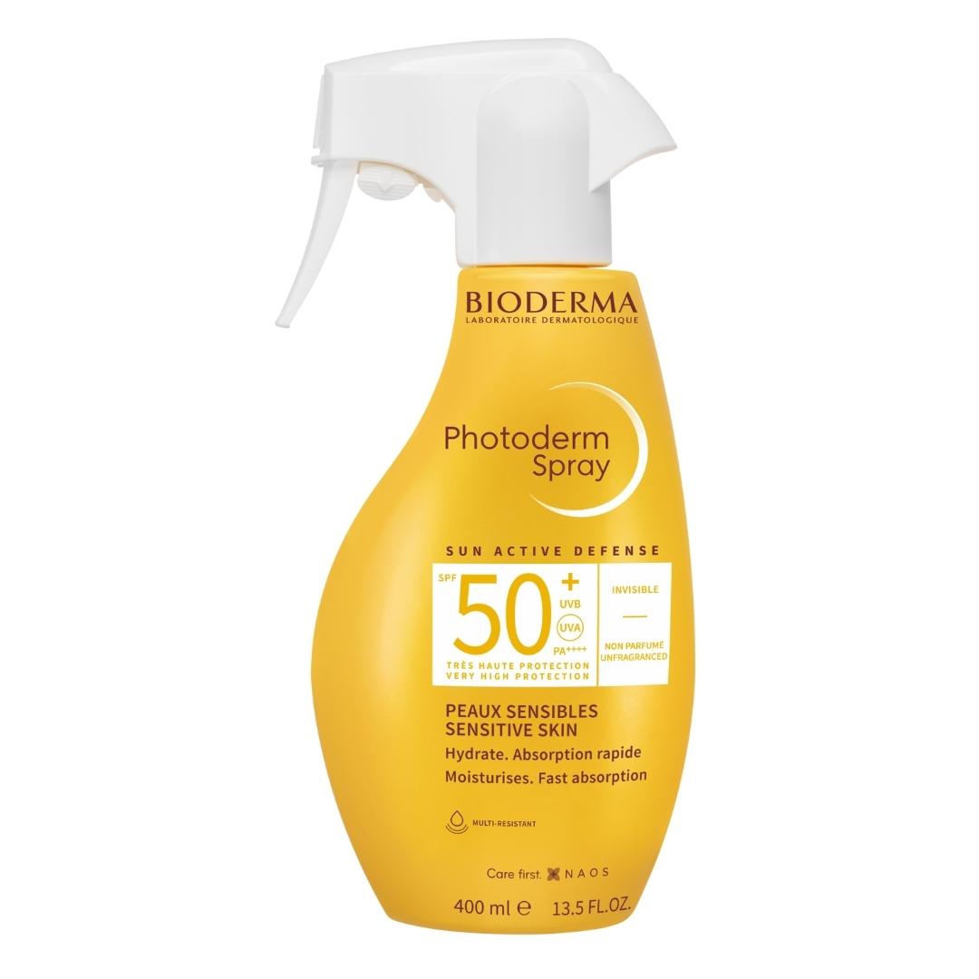 Bioderma Photoderm Spray Solare SPF50+ per Pelli Sensibili 400 ml