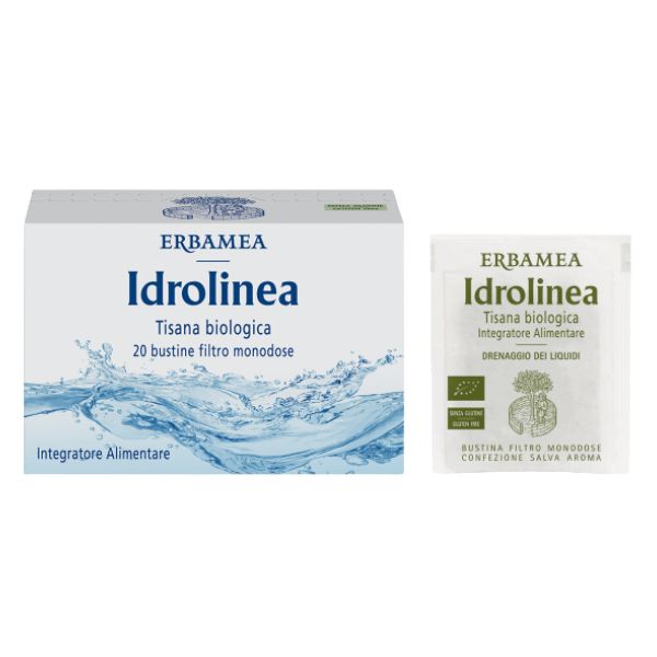Erbamea Idrolinea Tisana Biologica 20 Bustine Filtro Monodose