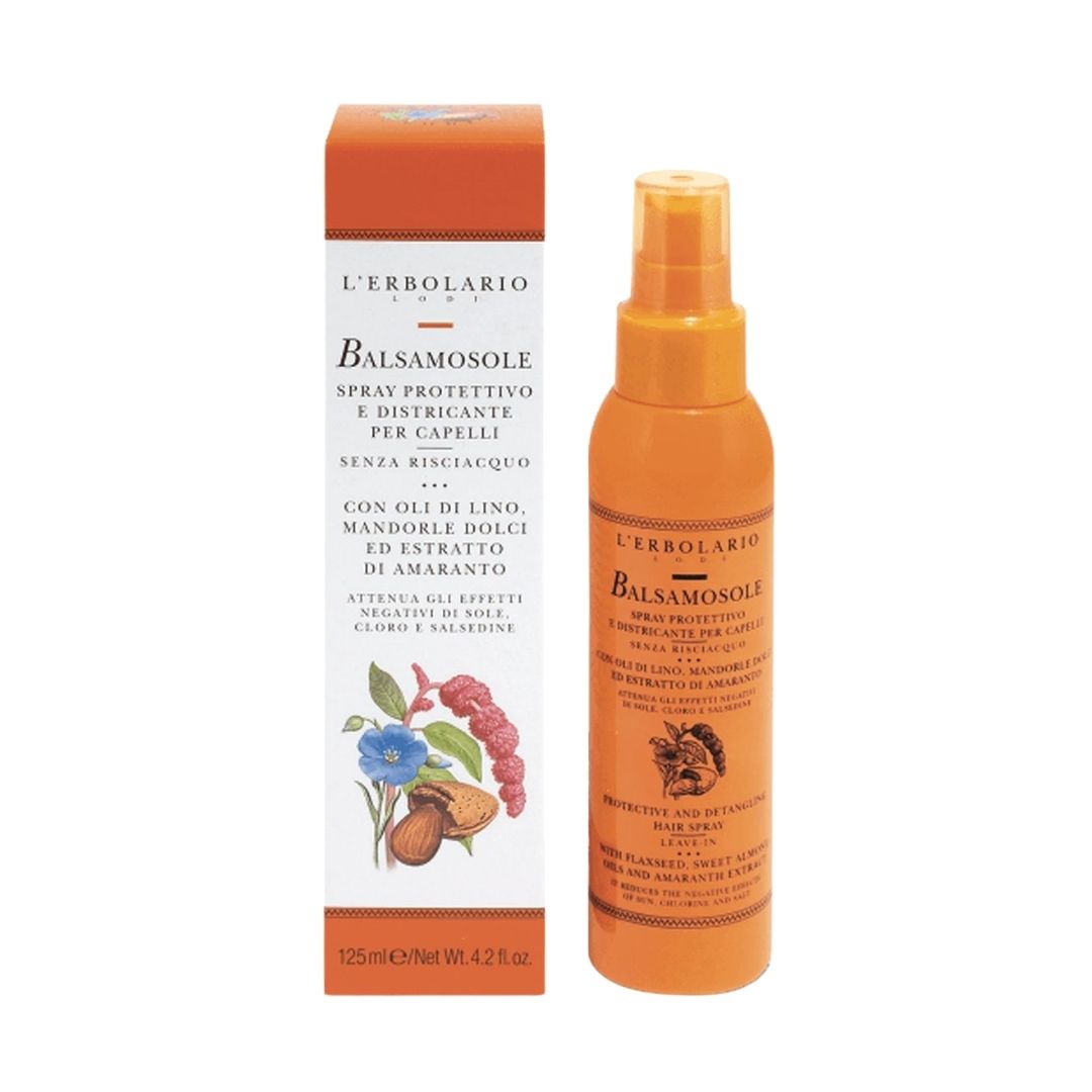 L'erbolario Balsamosole Spray Protettivo Districante per Capelli 125 ml