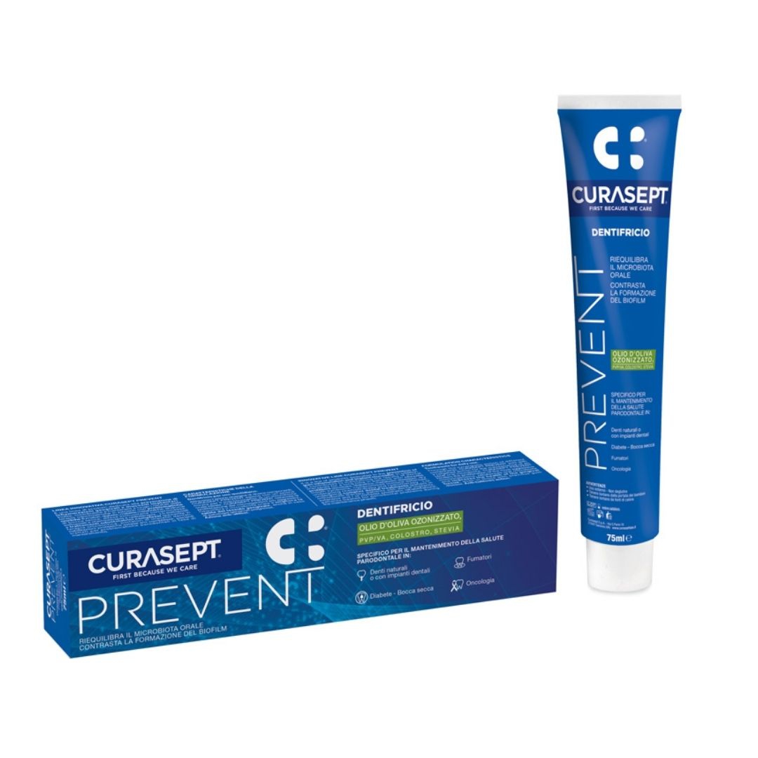 Curasept Prevent Dentifricio Protezione e Prevenzione Riequilibrante 75 ml