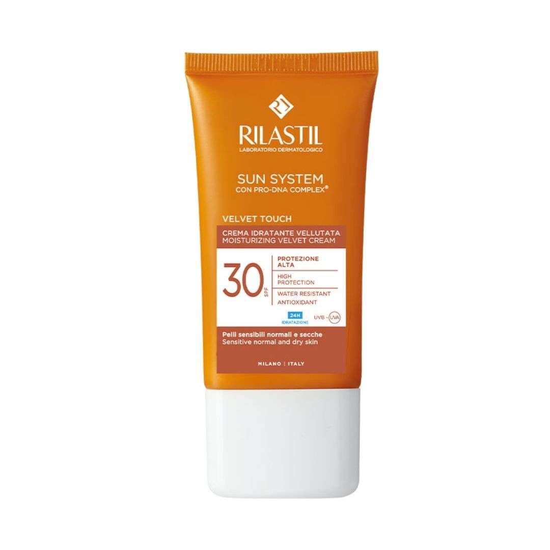 Rilastil Sun System Crema Vellutata Spf30 Protezione Idratante Viso 50 ml