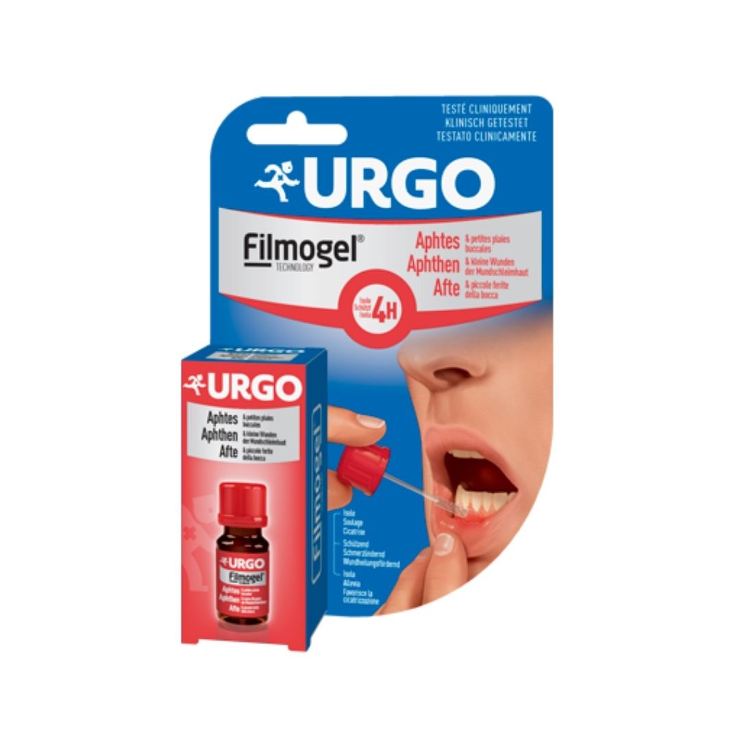 Agave Urgo Filmogel Trattamento Protettivo Afte e Lesioni Orali 6 ml