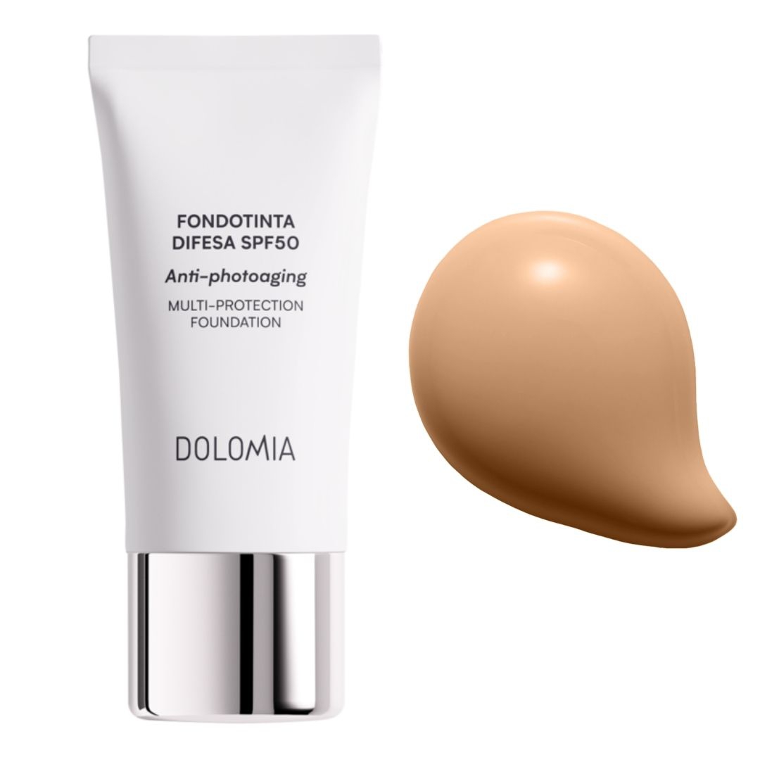Dolomia Fondotinta Fluido Difesa SPF50 Anti-Photoaging n.03 Neutro 30 ml