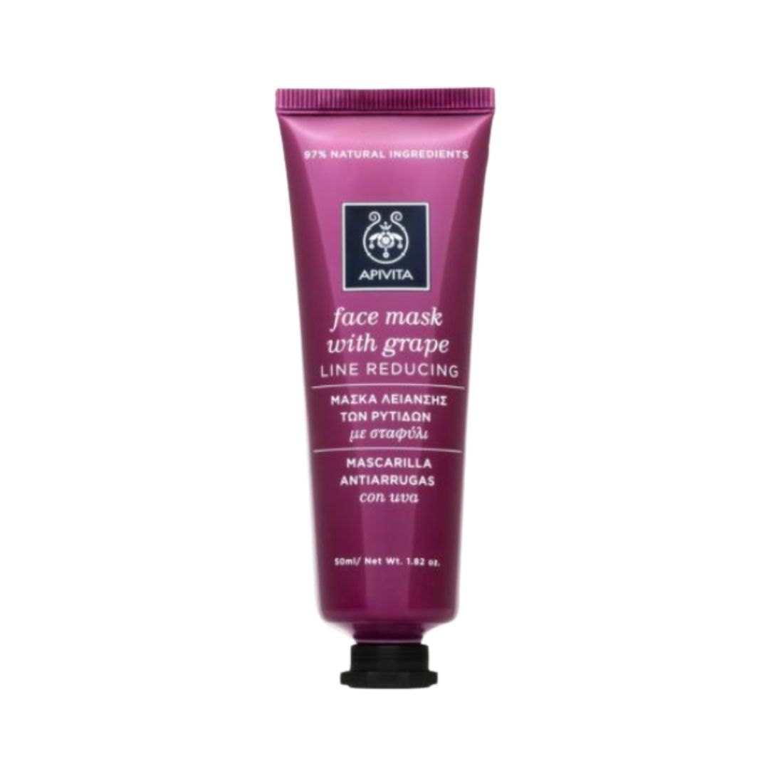 Apivita Line Reducing Maschera Viso Liftante con Estratto d'Uva 50 ml