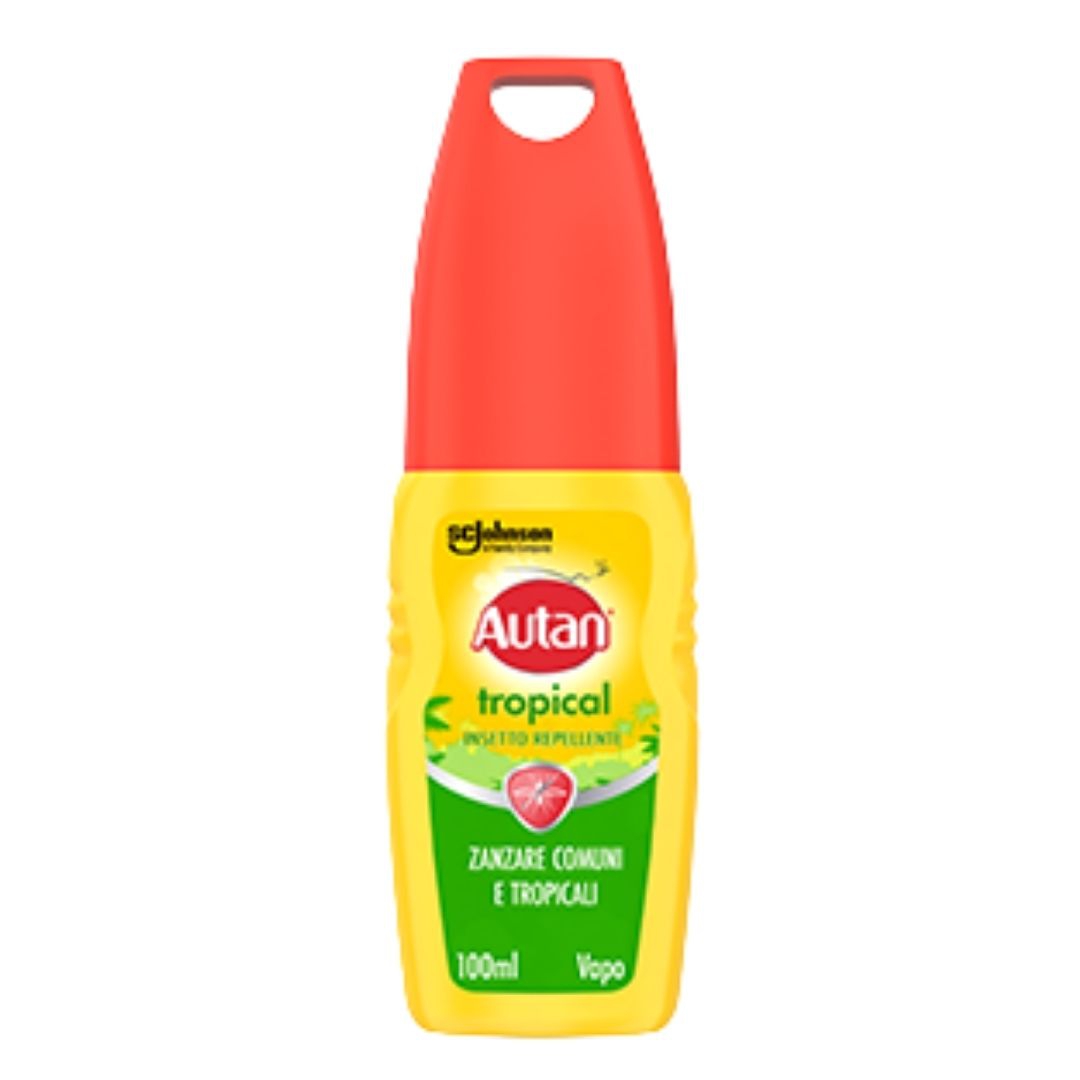 Autan Tropical Vapo Spray Delicato Insetto-Repellente 100 ml