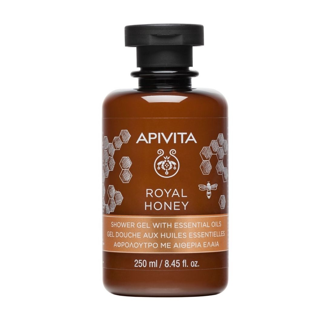 Apivita Royal Honey Gel Doccia Cremoso con Oli Essenziali 250 ml
