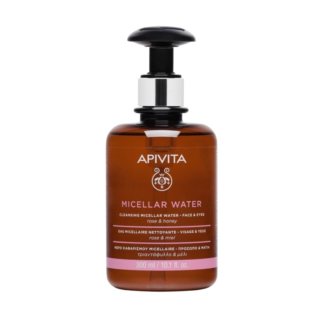 Apivita Face Cleansing Acqua Micellare Detergente Viso & Occhi 300 ml