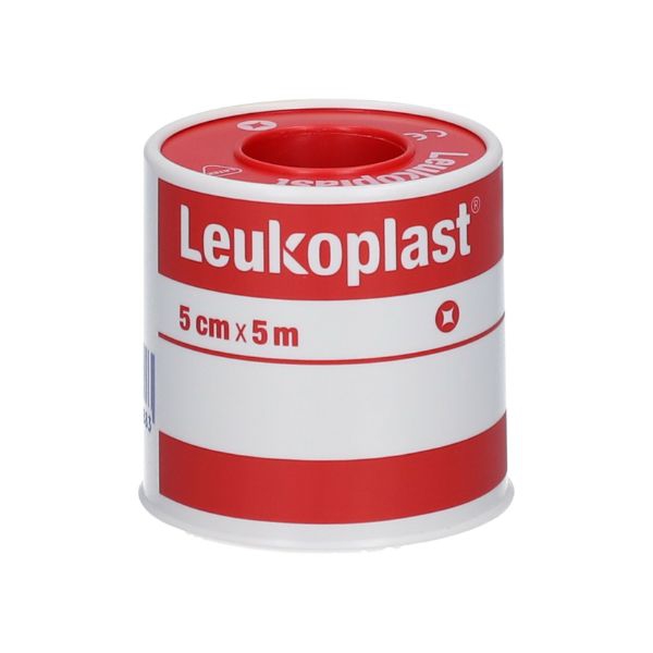 Leukoplast Cerotto Adesivo Chirurgico in Rocchetto 5m x 5cm
