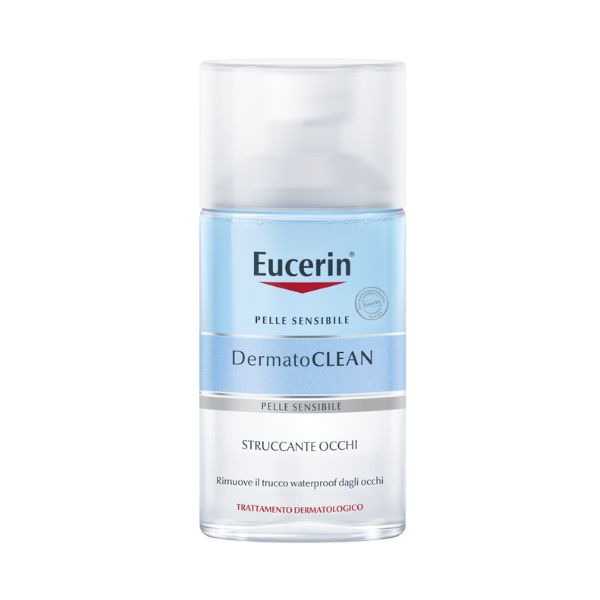 Eucerin Dermatoclean Struccante Occhi Delicato Rimuove Trucco Waterproof 125 ml