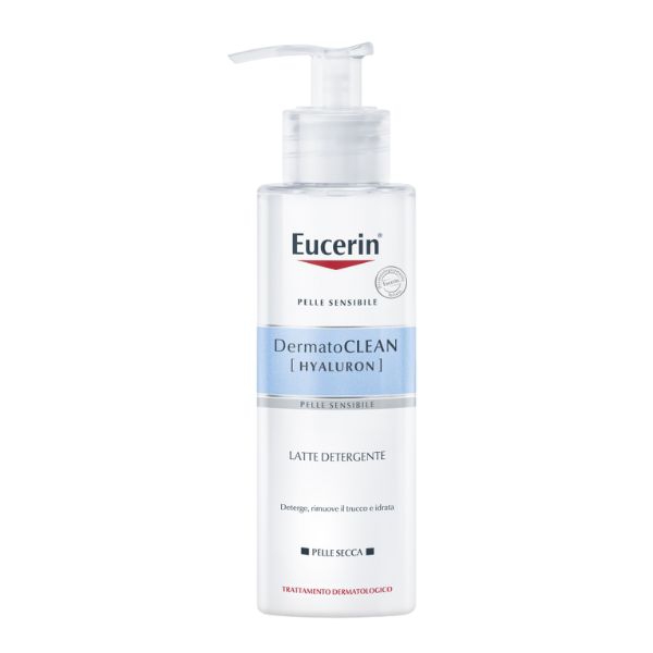 Eucerin Dermatoclean Milk Latte Detergente per Pelli Secche 200 ml