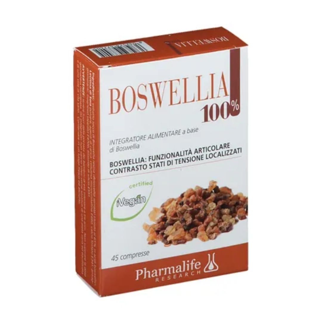 Pharmalife Boswellia 100%Integratore Per La Funzionalita' Articolare 45Compresse