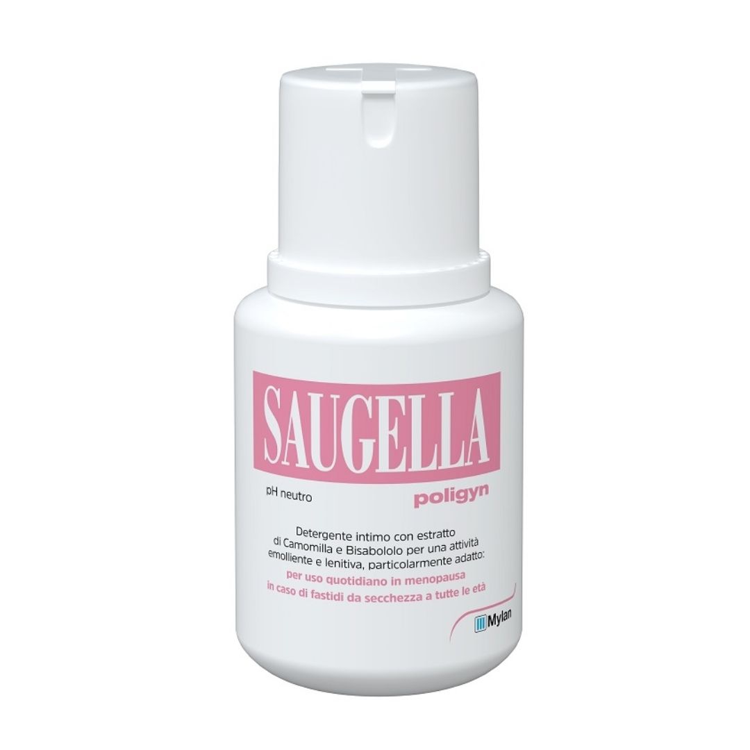 Saugella Poligyn Detergente Intimo per Secchezza Vaginale 100 ml