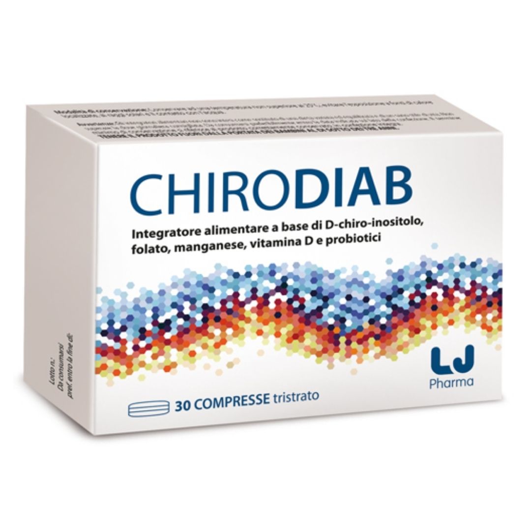 Chirodiab Integratore Alimentare con Fermenti Lattici Vivi 30Compresse Tristrato