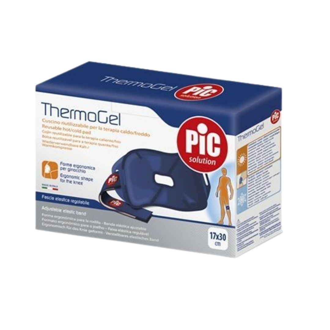 Pikdare Thermogel Ginocchio Con Fascia Elastica