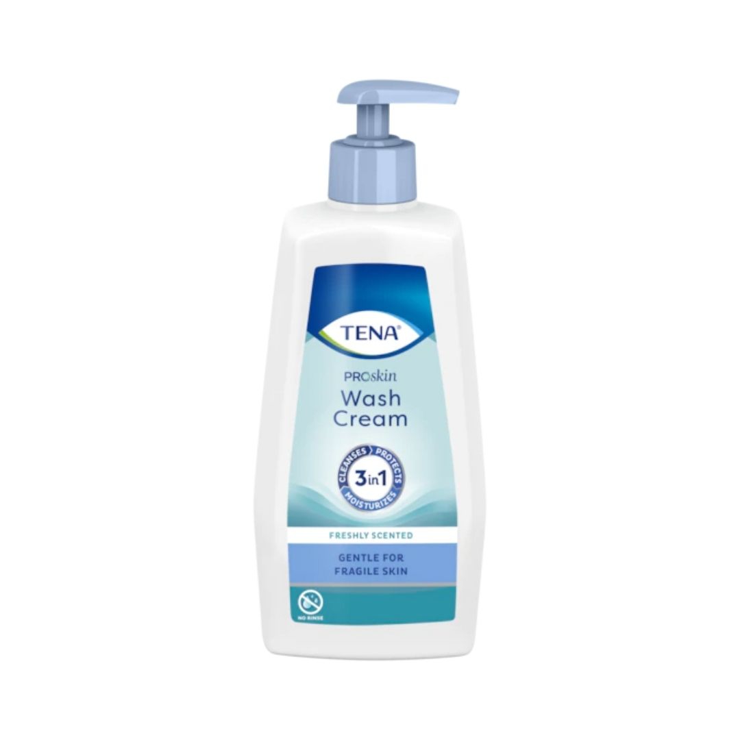 TENA ProSkin Wash Crema Delicata Deterge Protegge Idrata 500 ml