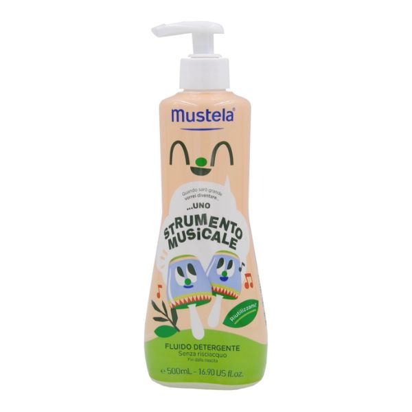 Mustela Detergente Delicato per Bambini Viso, Corpo e Capelli 500 ml