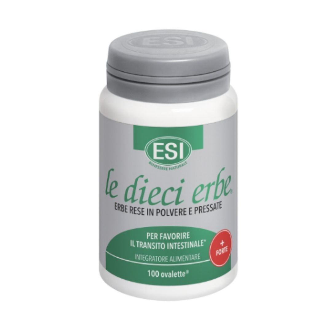 Esi Le Dieci Erbe+Forte Integratore per il Transito Intestinale 100 Ovalette