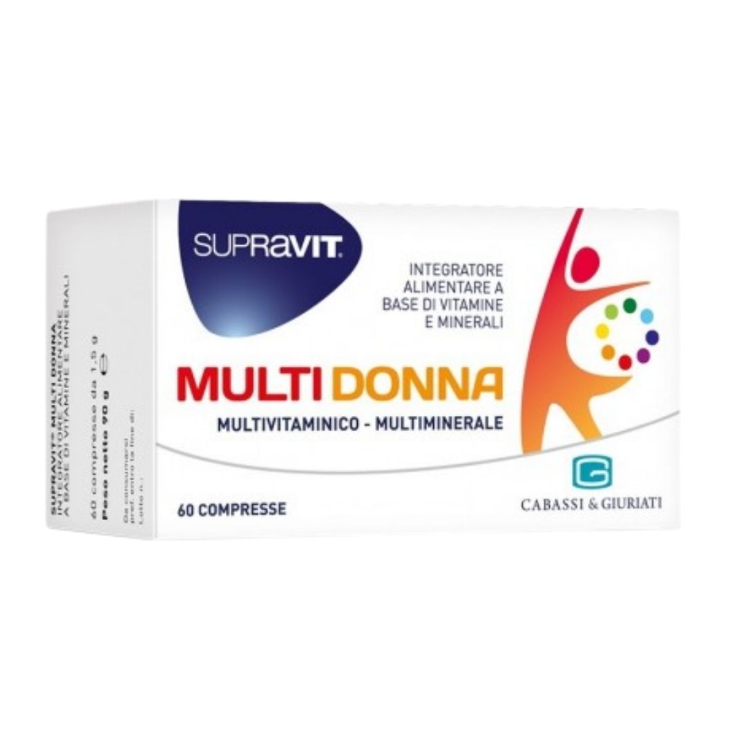 Supravit Multi Donna Integratore di Vitamine e Minerali 60 compresse