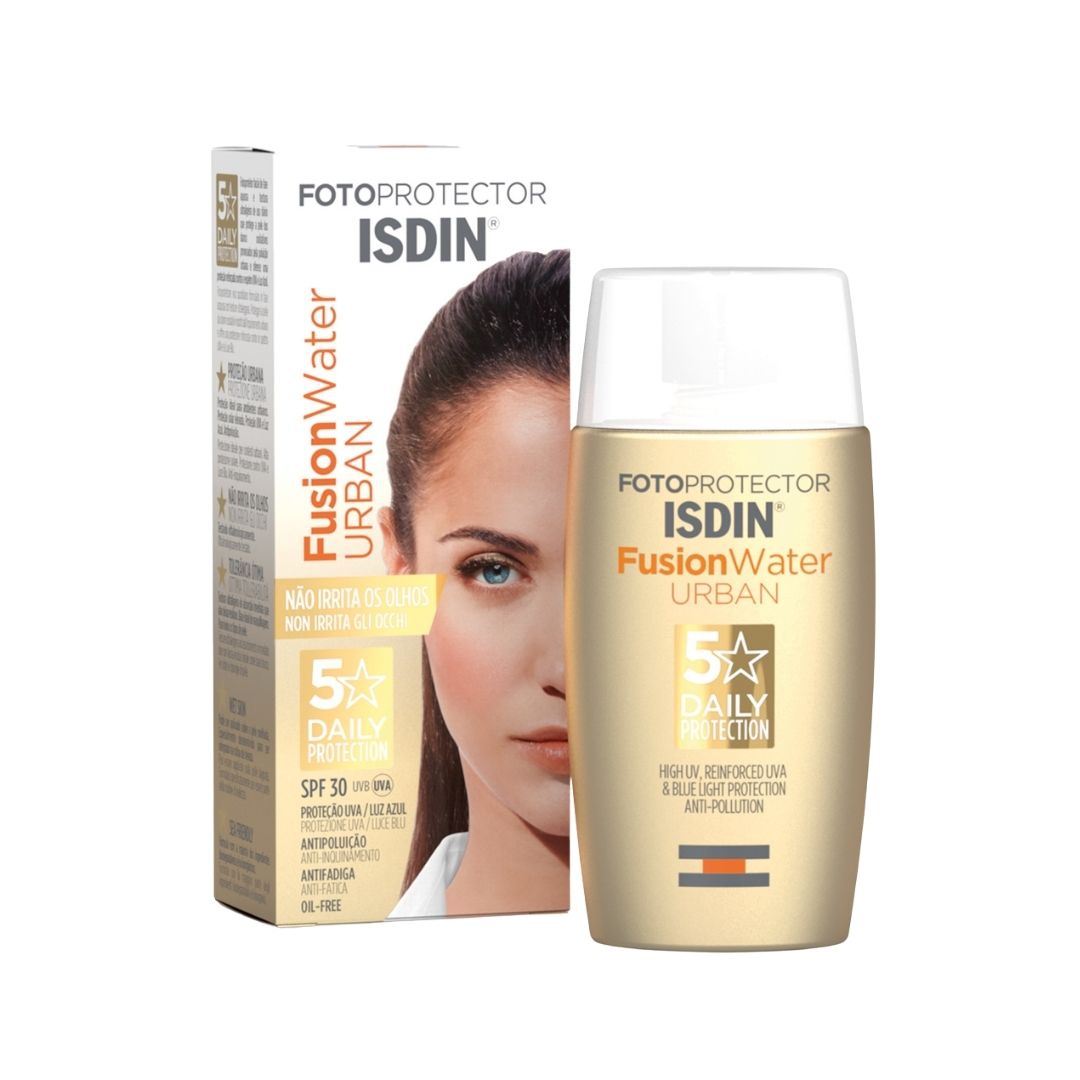 Isdin Fotoprotector Fusion Water Urban SPF30 Fotoprotettore per il Viso 50 ml