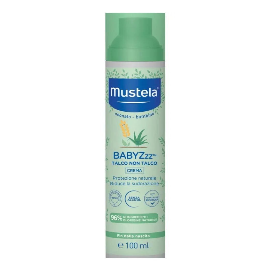 Mustela Babyzzz Talco No Talco Anti Zanzare Riduce la Sudorazione 100 ml