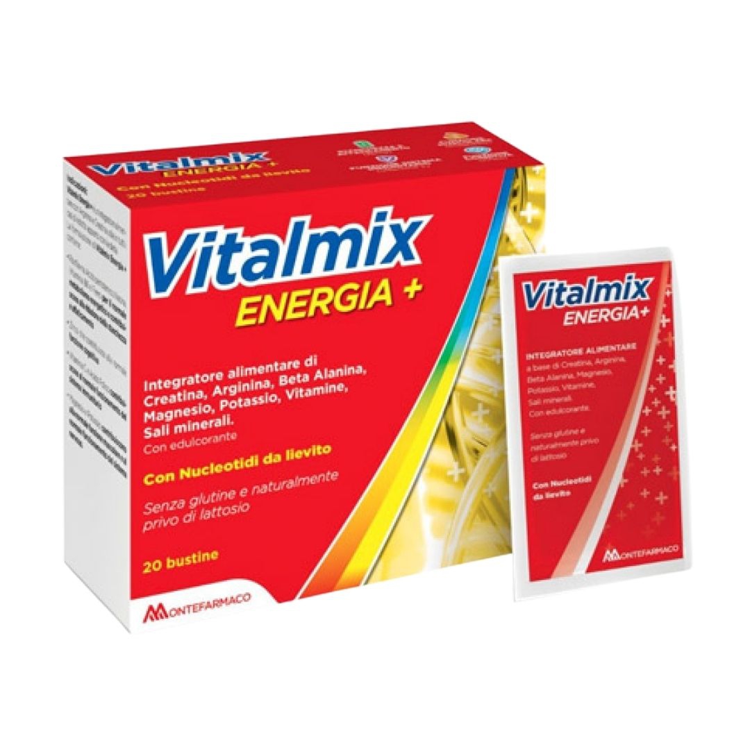 Vitalmix Energia +  Integratore Contro La Stanchezza 20 bustine