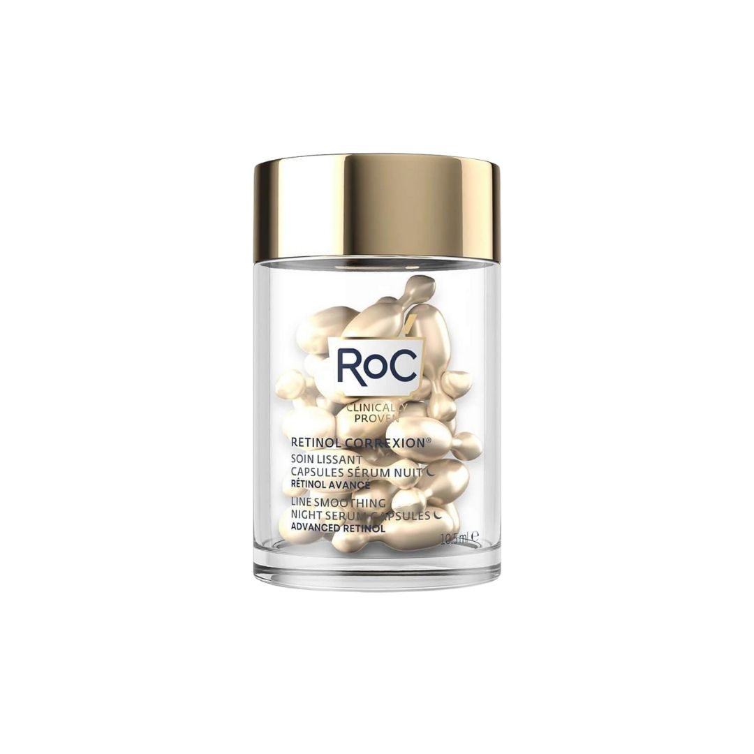 Roc Retinol Correxion Line Smoothing Siero Viso Notte 30 Capsule