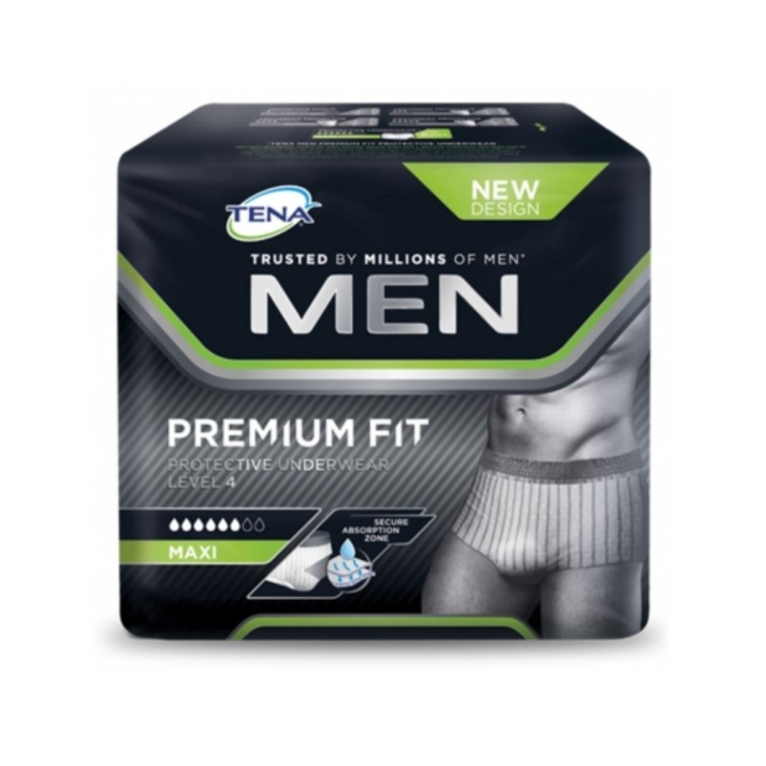 Tena Men Premium Fit Assorbente Maschile Livello 4 Maxi 10 Pezzi