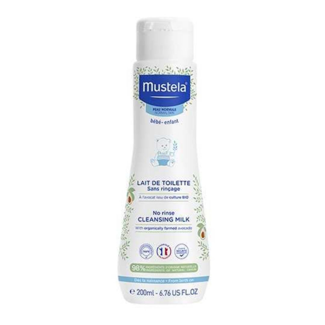 Mustela Latte Di Toilette per la Detersione di Viso e Zona Pannolino 200 ml