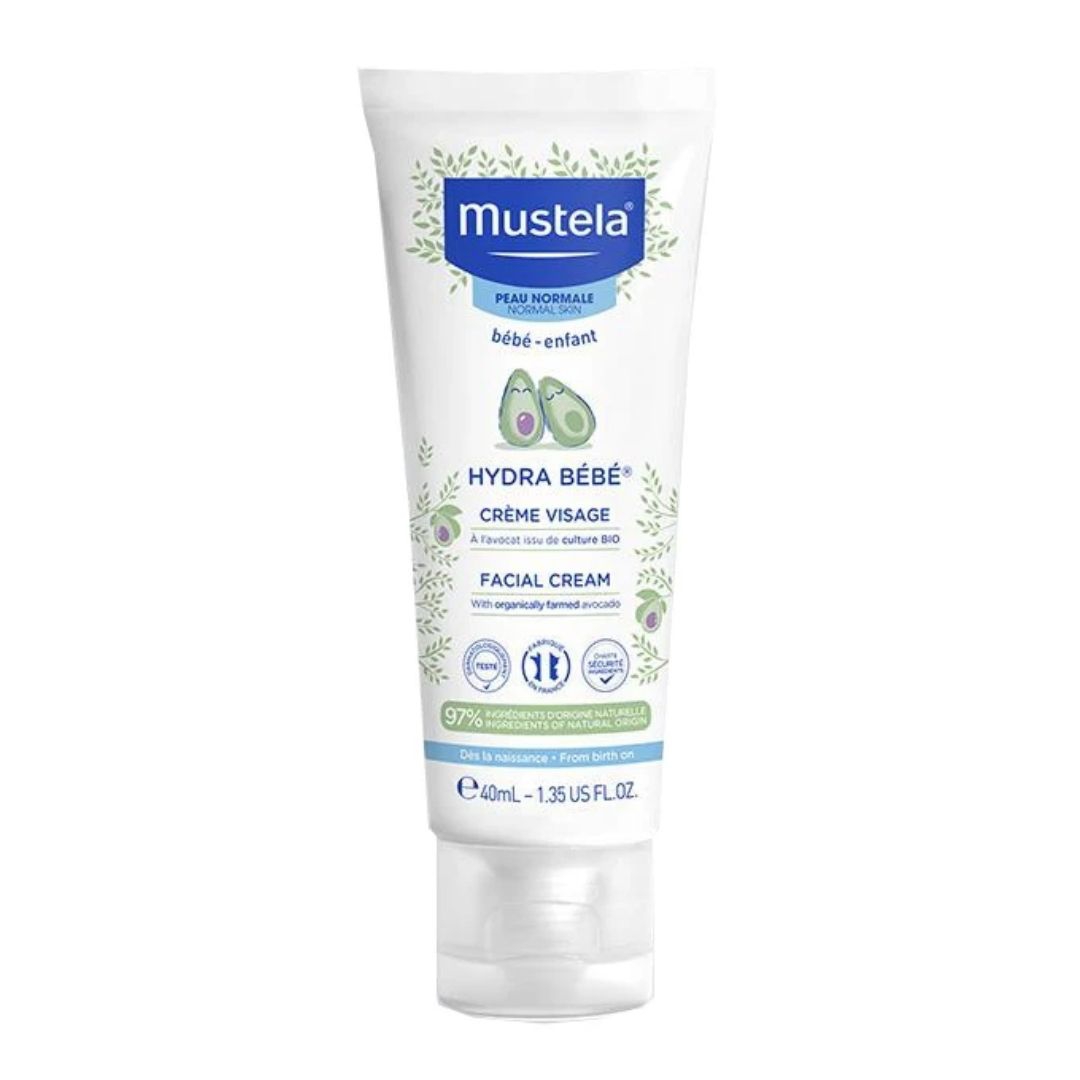 Mustela Hydra Bb Crema Viso per Bambino Idratante Quotidiana 40 ml