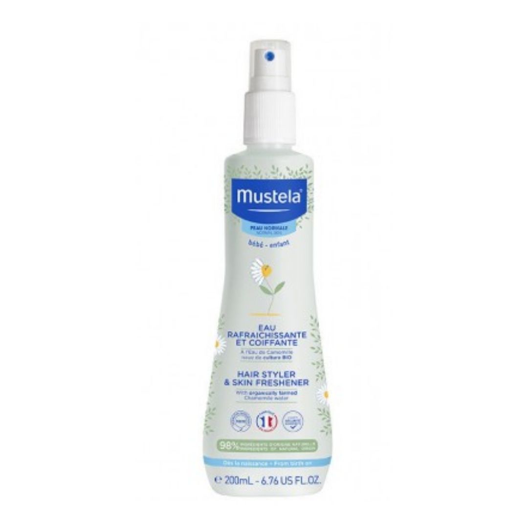 Mustela Acqua Rinfrescante per il Corpo e per Districare i Capelli 200 ml