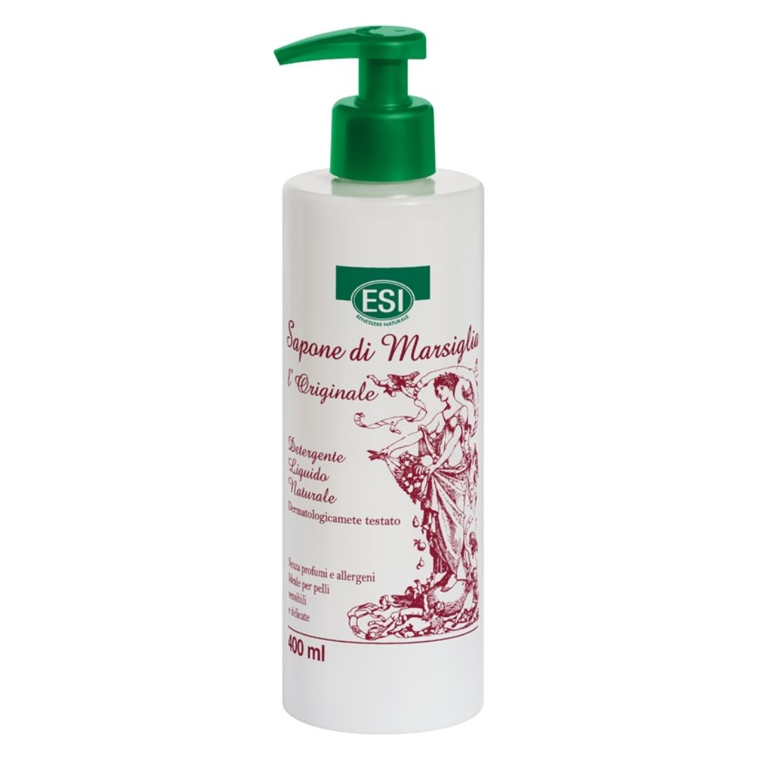 Esi Sapone Di Marsiglia l'Originale Detegrente Liquido Naturale 400 ml