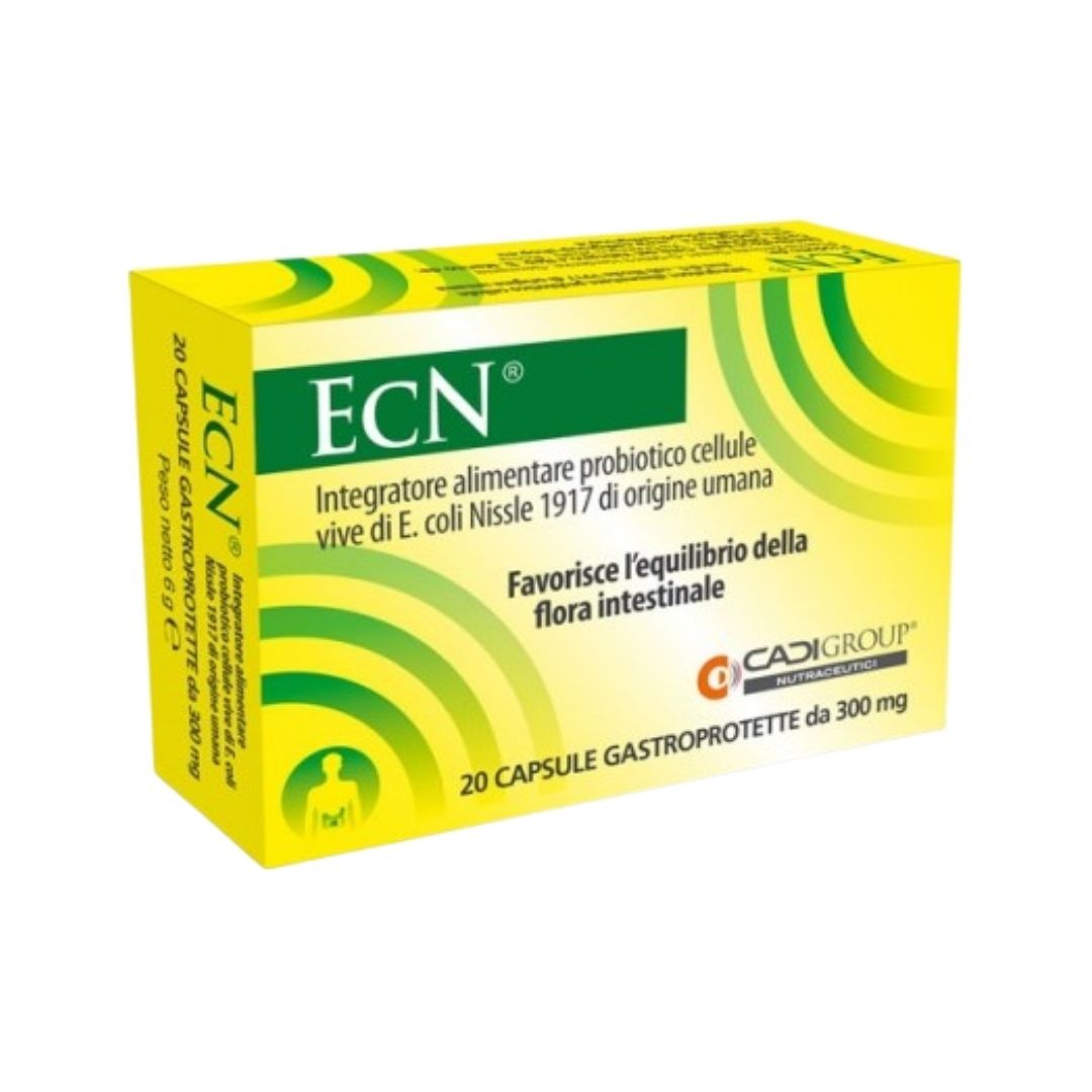 Ecn Integratore Probiotico per l Equilibrio della Flora Intestinale 20 capsule